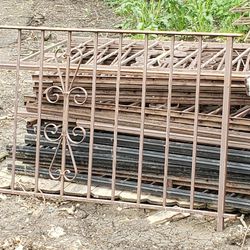 Wrought Iron Fencing ,,,$45 Per Section