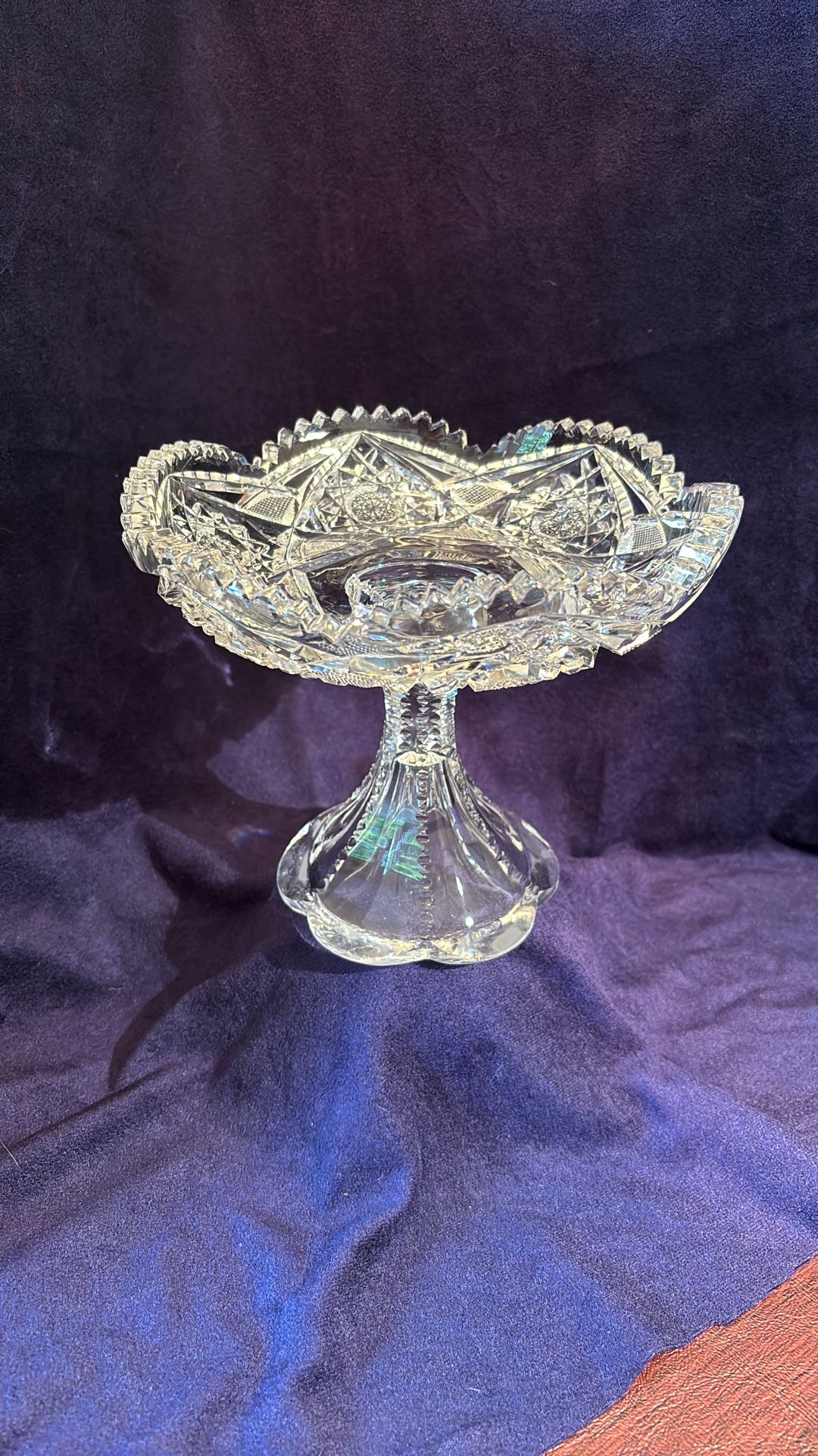 Crystal Candle Holder / Flower Centerpiece