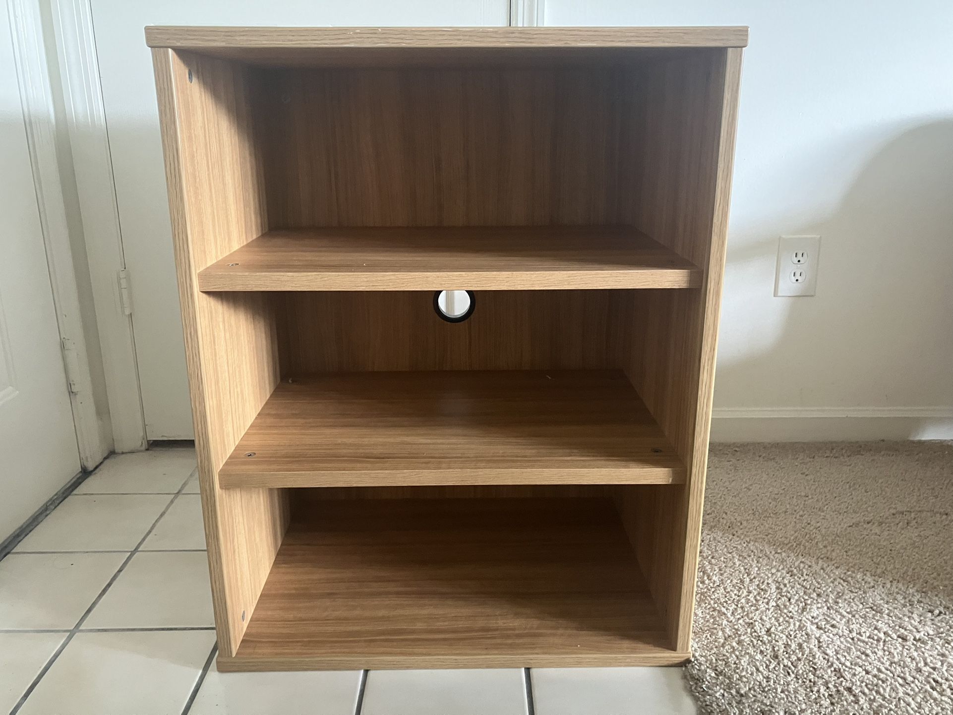 Solid wooden stands/bookshelves in excellent condition