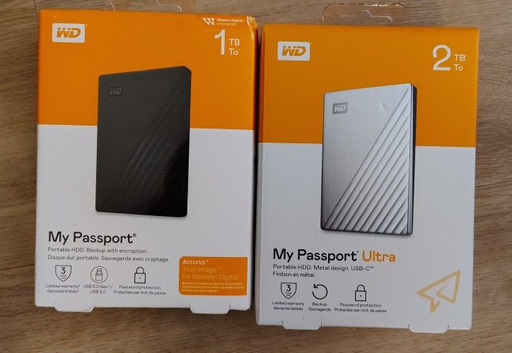 1TB & 2TB Storage NEW
