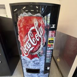 Dixie Narco Coke Vending Machine