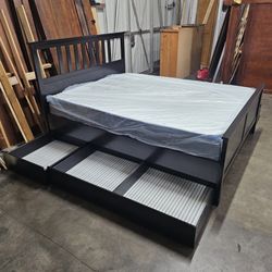 Queen Bed And Mattress 