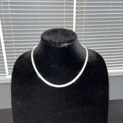 18” - 3mm Cubic Zirconia Tennis Chain