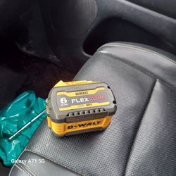 6.0 FLEX VOLT DEWALT BATERIE 60V