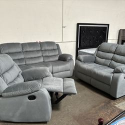 Sofá,loveseat & Chair 3pcs Recliner 