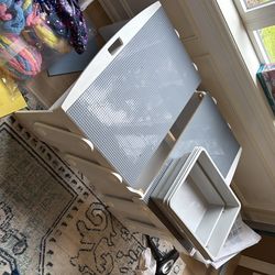 Kid craft Lego mega table with storage