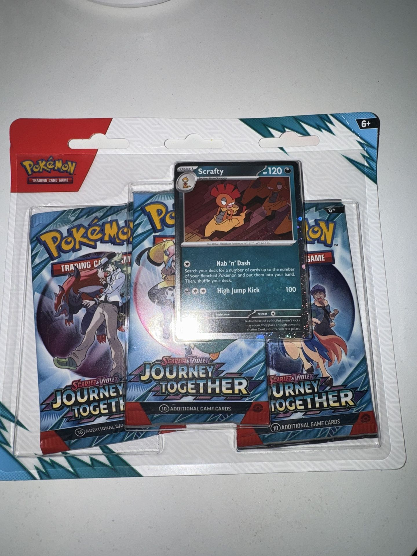 Pokemon Journey Together 3 Pack