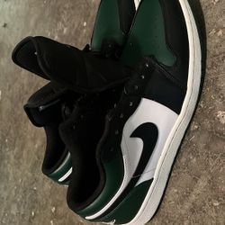 Air jordan 1 Low bred toe (Noble green) 