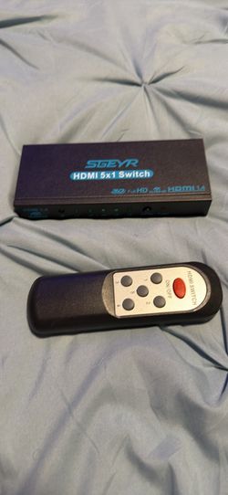 SGEYR HDMI 5-input 1-output switch