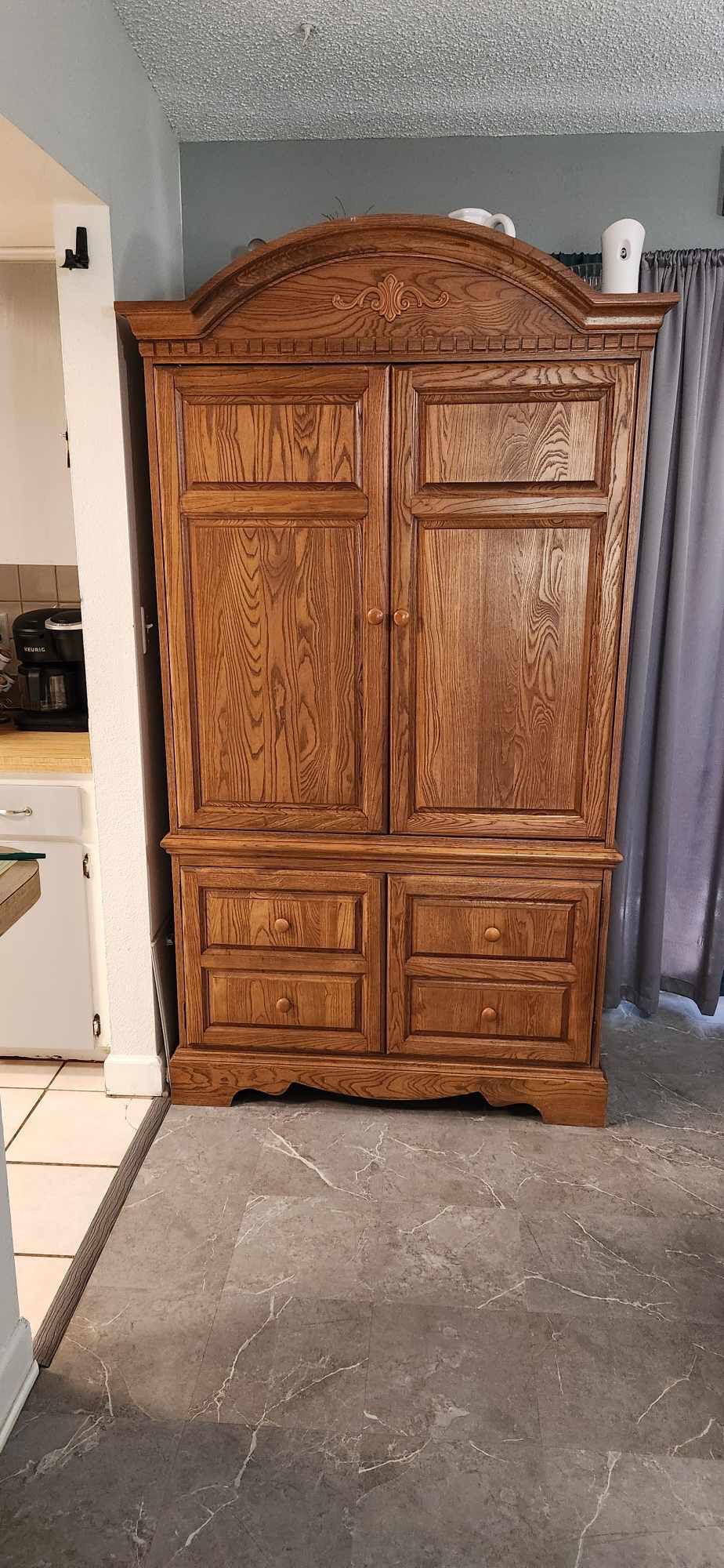 Armoire Used As Pantry