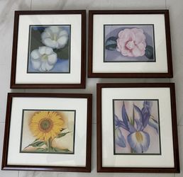 Florals  (4) by Gorgia O’KEEFFE