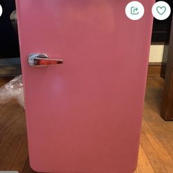 Mini Pink Fridge