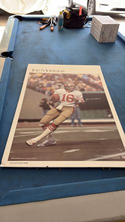 Joe Montana poster