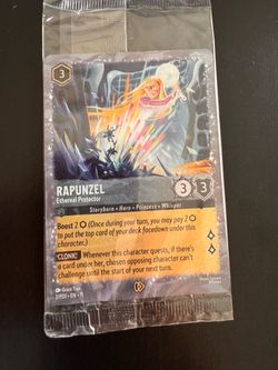 Lorcana Rapunzel promo card