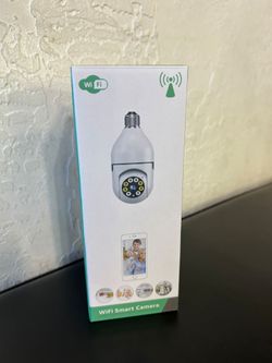 Light bulb security camera