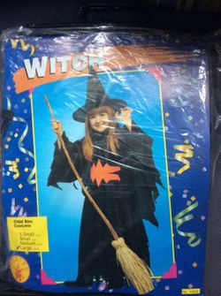 Witch costume for girls size large 12-14