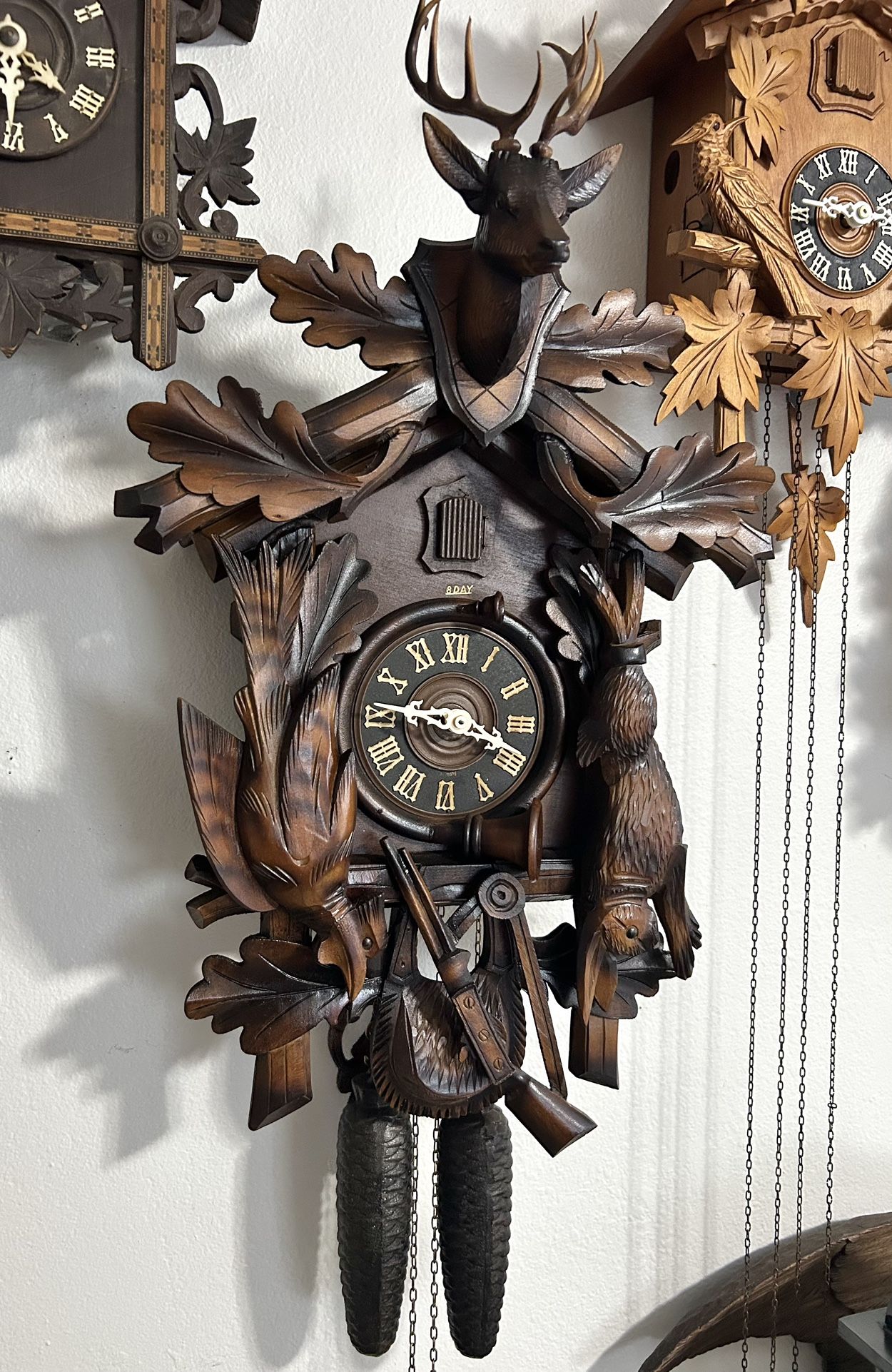 Cuckoo Clock 8 Days. Restored.