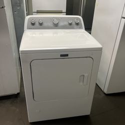 Maytag Gas Dryer In White