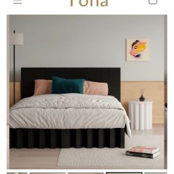 NEW IN BOX | Cali King Yona Cardboard Bed Frame & Headboard SET