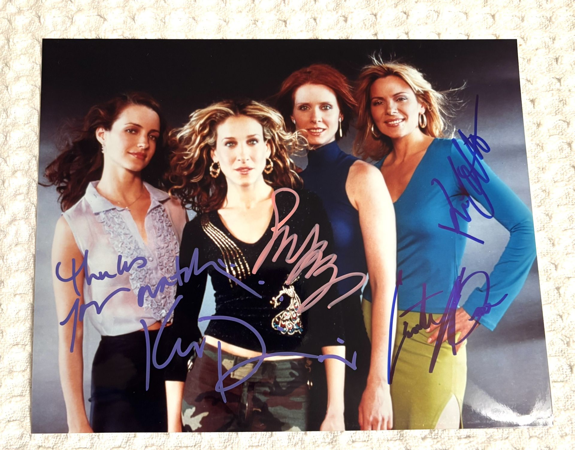 Sex And The City cast Signed 8x10