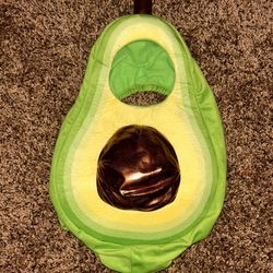 Avocado dog costume 