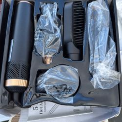 5 in 1 Hot Air Styler Set – Hair Dryer & Curling Wand – New