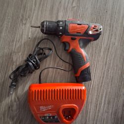 Milwaukee Drill And Charger 