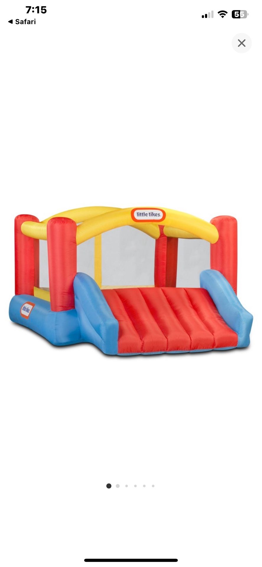 Little Tykes Jr. Jump & Slide Bouncer