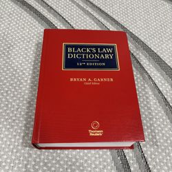blacks law dictionary (criminal justice dictionary book)