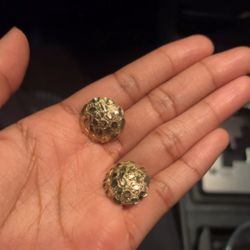 gold nugget earrings for sale