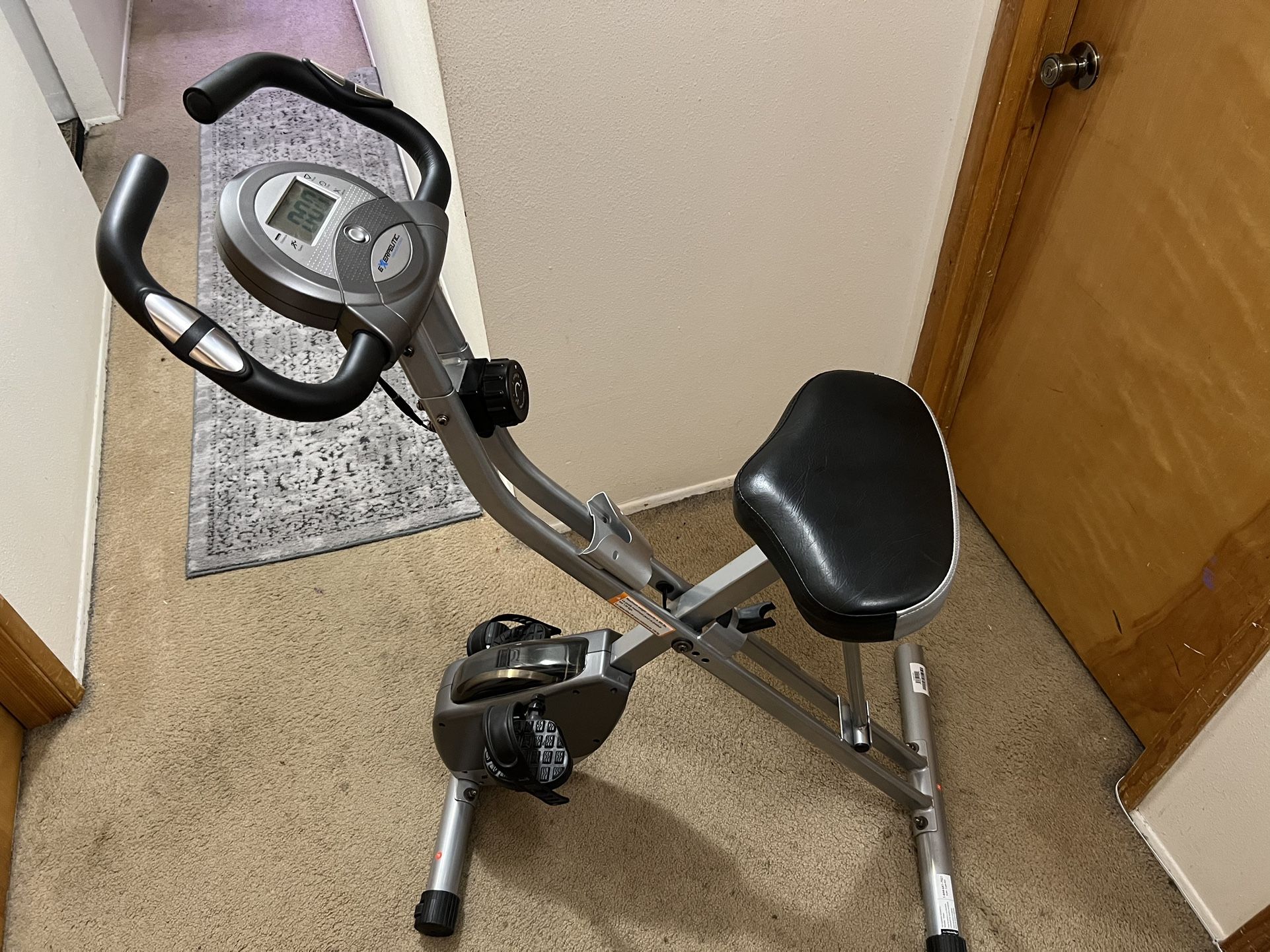 Collapsable Stationary Bike