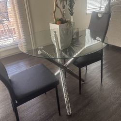 Small Kitchen Table W/ Chairs 