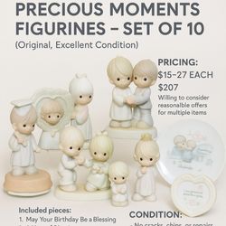 Precious Moments Figurines 