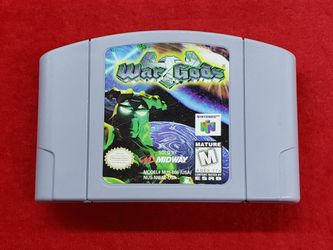 War Gods Video Game Cartridge For Nintendo 64 - Carttidge Only - No Box - No Manual - Working