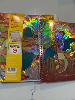 Pokémon X Target Charizard trapper keeper & notebook