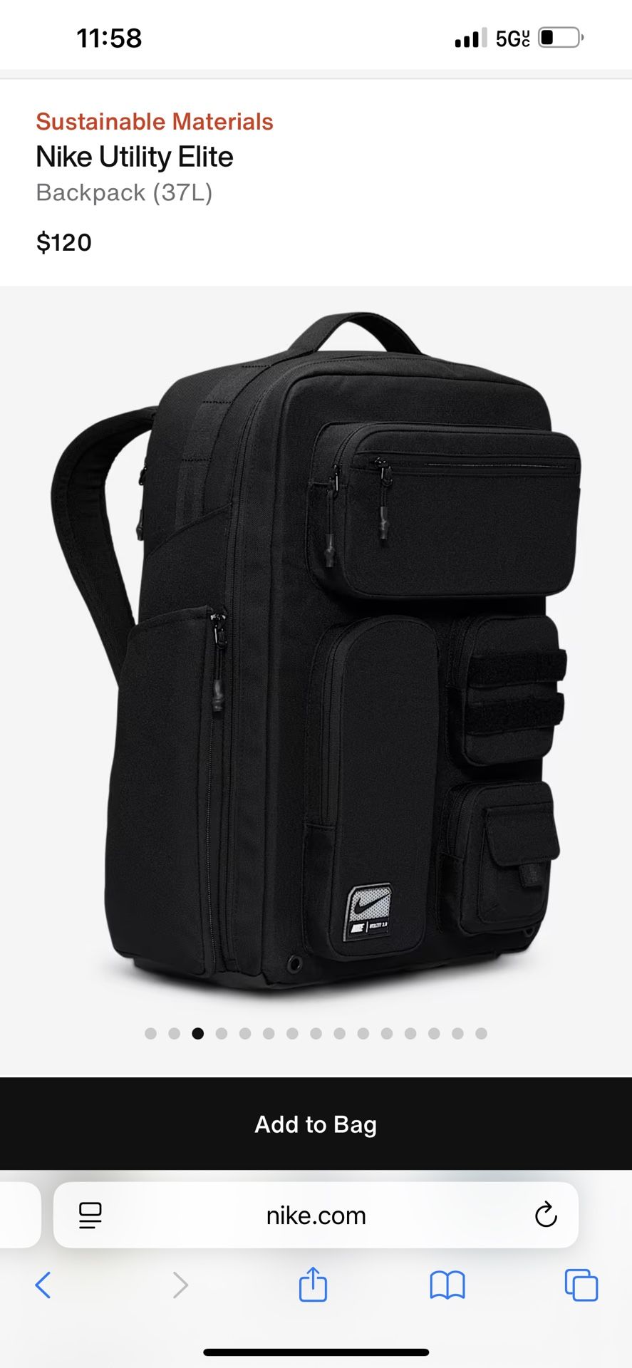 Nike Utility Elite Backpack (37L)