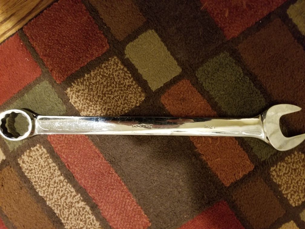 SnapOn OEX46B 1-7/16" 12-Point S® Flank Drive® Standard Combination Wrench
