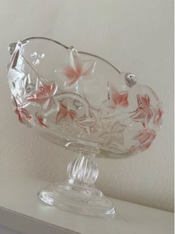 Vintage Walther Glas Pedestal Bowl – Original Box Included – Made in Germany