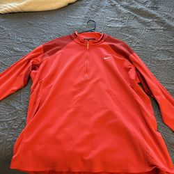 Nike Tiger Woods Quarter Zip Long Sleeve Jacket