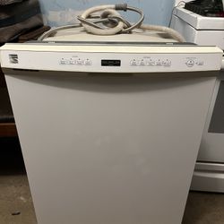 Kenmore White Dishwasher