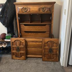 Big wood dresser