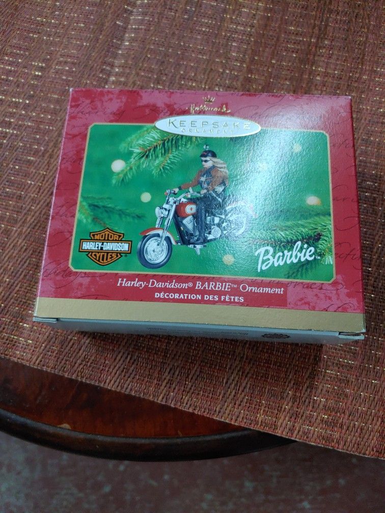 Harley-Davidson Barbie Ornament
