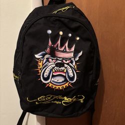 Ed Hardy Bulldog Backpack 
