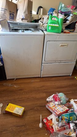 Washer and dryer