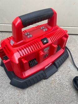 Milwaukee M18 18-Volt Lithium-Ion 6-Port Sequential Battery Charger