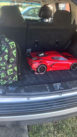 Red RC Car Corvette Style Body