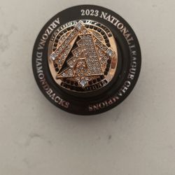MLB Arizona Diamondbacks Ring.