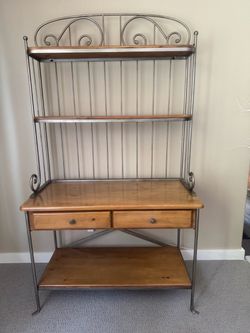 Bakers Rack/ Laundry room storage