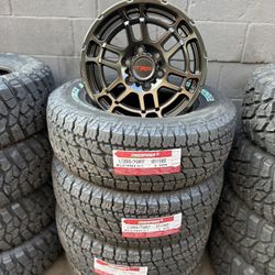 SET LT 265/70/17 All Terrain New Nuevas