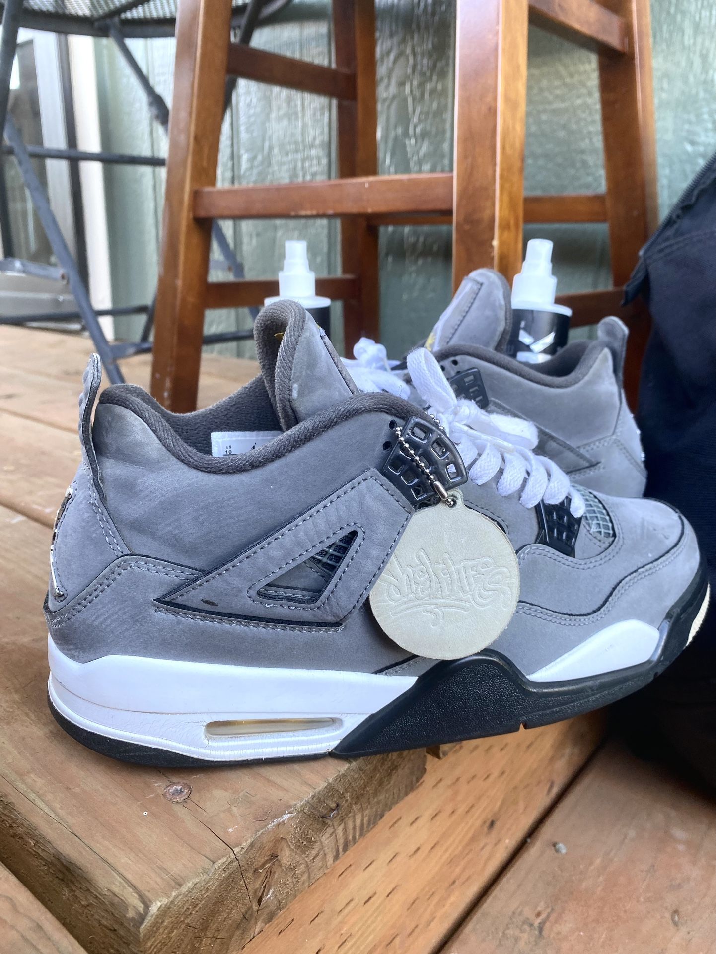 Jordan 4 Cool Greys 